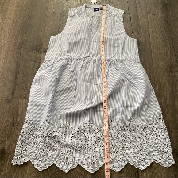 GAP Sleeveless Striped Dress with Pockets NWT - Picture 4 of 5